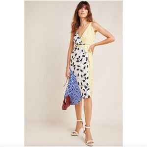 Anthropologie Yumi Kim Bond Street Asymmetrical Dress Sz Small